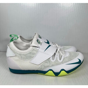 Nike Pole Vault Elite Spruce FZ9649-100 Track Cleats size 10.5 with spikes